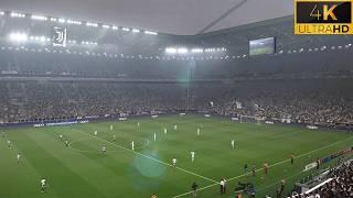 4K | PES 2025 Ultra Realism Graphic & Sound Mod | Juventus vs Man City | UEFA Champions League 24/25