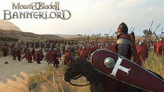 Desert Ambush (Templars Under Attack) | Mount & Blade 2: Bannerlord Gameplay