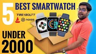 5 Best Smartwatch Under 2000 in 2025  Top 5 Smartwatch Under 2000 