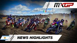 News Highlights in Italiano | YPF INFINIA MXGP of Argentina 2025