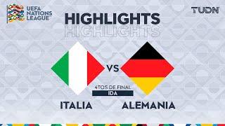 HIGHLIGHTS - Italia vs Alemania | UEFA Nations League 24/25 | TUDN