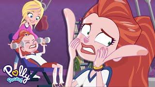 Polly Pocket | Gym Session Gone Wrong!  | 30 Minutes Full Episodes | Kids movies