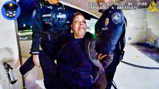 Chaos Erupts After Entitled Woman Refuses to Leave Hotel | Body Camera On Police