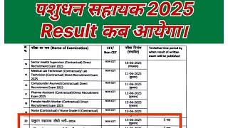 Livestock Assistant Recruitment 2025 Result UPDATE ‼️When will LSA 2025 Result or Answer key be r...