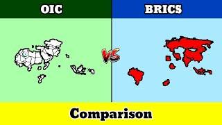 Let's Compare OIC vs BRICS | Country Comparison | Data Duck