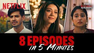 Yeh Kaali Kaali Ankhein Season 1 RECAP | Everything You NEED to Know Before Season 2 | Netflix India