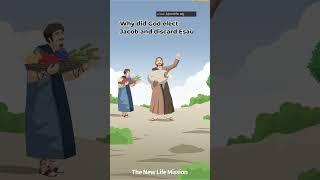 Why did God elect Jacob and discard Esau?   #biblestudy