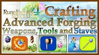 [RF4S] A Teacher's Guide to Weapons, Tools, and Staves - Advanced Forging Mechanics, Range, Status