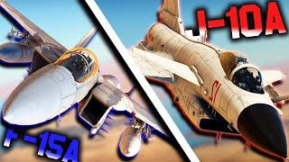 J-10A VS F-15A Dogfight｜Energy Or Pull?