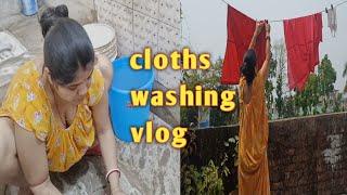 cloths washing vlog