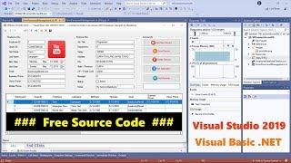 Visual Studio 2019 (VB.NET) Connecting to Data in an Access Database Part 1/3