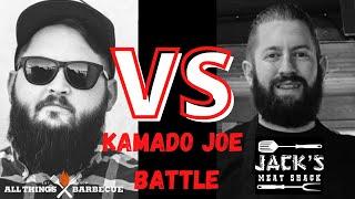 Kamado Joe Battles - All Things BBQ VS Jacks Meat Shack