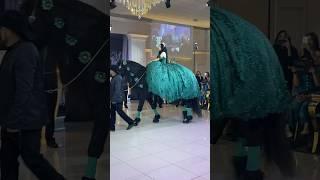 A #Quince GRAND entrance on a horse! #moda2000 #quinceañera