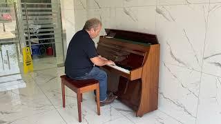 Zender Mahogany Upright Acoustic Piano