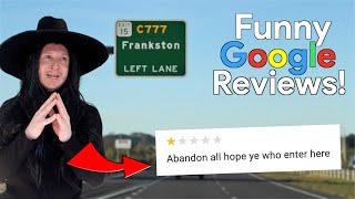 Funny Google Reviews : Frankston Victoria