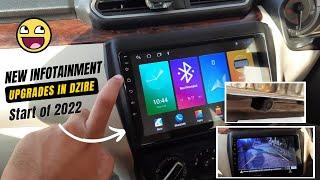 Upgrades in Dzire - Reverse cam + Touchscreen system | rushikvlogs