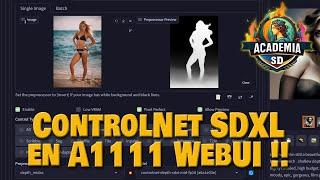 ControlNet SDXL en A1111 WebUI