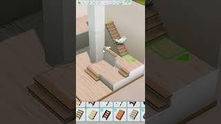 Stairs Tips and Ideas | The Sims 4 | NO CC #thesims4 #shorts