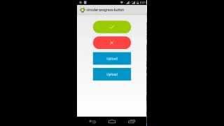 Circular progress button