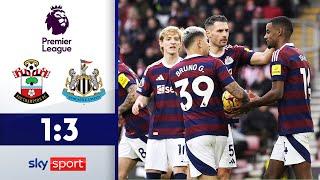 Isak dreht auf, Newcastle siegt!  | FC Southampton - Newcastle United | Highlights - Premier League