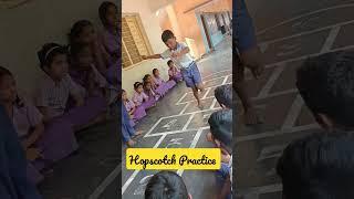 #hopscotch #game #practice #4thClass #children #rj's#physical #education #zphs
