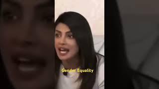 Gender Equality #priyankachopra #genderequality #equalityofopportunity