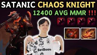  Satanic CHAOS KNIGHT Hard Carry Gameplay 7.37e  - Dota 2