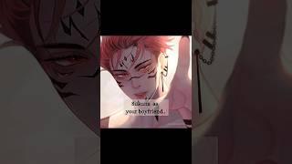 Sukuna as your boyfriend ️ | Jujutsu Kaisen | #animeaesthetic #jujutsukaisen #jjkedit