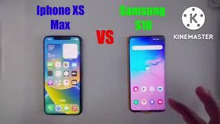 iPhone XS Max vs Samsung S10 || Speed Test