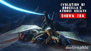 Evolution of Godzilla's Atomic Breath | SHOWA ERA  (1954 to 1975)