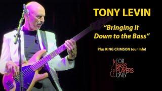 Interview with bassist and Chapman Stick legend Tony Levin