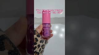 The moment you see a dent in your lipgloss #lipgloss #relatable #funny #makeup #sephora #haul