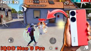 iQOO Neo 9 Pro best gaming phone free fire one tap headshot full map gameplay snapdragon 8Gen 2