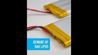 Beware of Bad Lipos - Collin’s Lab Notes #adafruit #collinslabnotes