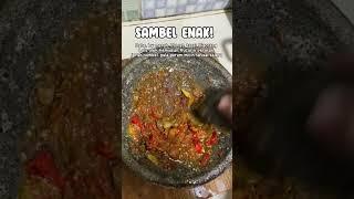 Bikin sambel enak yuk