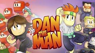 DAN THE MAN - УРОВЕНЬ 8-2-1 - ВСЕ СЕКРЕТНЫЕ ЗОНЫ - ПРОХОЖДЕНИЕ.