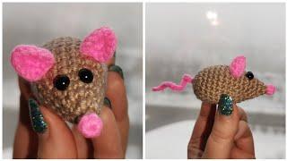 Простая МЫШКА крючком /  Mouse crochet 