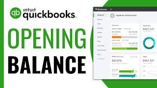 How To Create An Opening Balance In QuickBooks - Full Guide (2024)