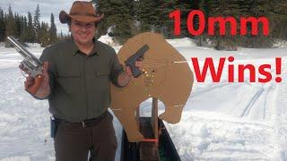 10mm & 44 mag vs Charging Bear Target