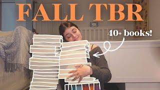 all the books I want to read this fall  fall tbr (40+ books!)