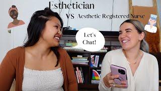 How to Become an Esthetician ll Esthetician vs Aesthetic Registered Nurse