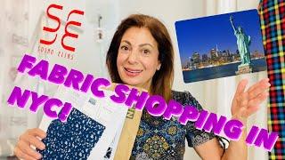 Fabric Shopping NYC! Visit to Calamo Silks!