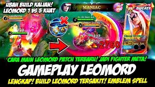 GAMEPLAY LEOMORD DUCATI + CARA MAIN LEOMORD SEASON 34BUILD LEOMORD TERSAKIT 2024LEOMORD TERBARU