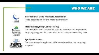 Mattress Recycling Council Overview