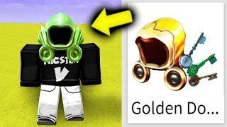 I WON THE GOLDEN DOMINUS TROLLING! (Roblox)