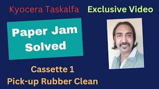 Paper Jam Solve || Clean your Cassette 1 Pick-up Rubbers || Technical Dost JOYDEEP