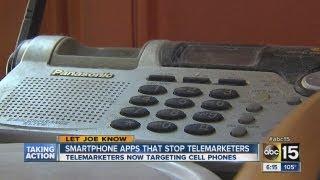 Smartphone app stops telemarketers