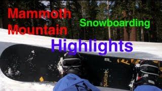 Mammoth Snowboarding Highlights with Daniel, Nolan & Roman