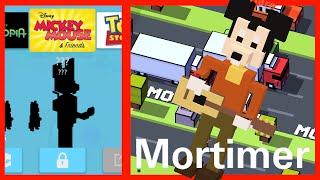 DISNEY CROSSY ROAD Secret Characters : Mortimer Unlock (Mickey & Friends) | iOS Gameplay
