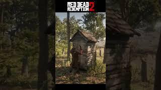 RDR2's MOST DISTURBING DISCOVERY hidden in the woods ️ #videogames #reddeadredemption2 #creepy